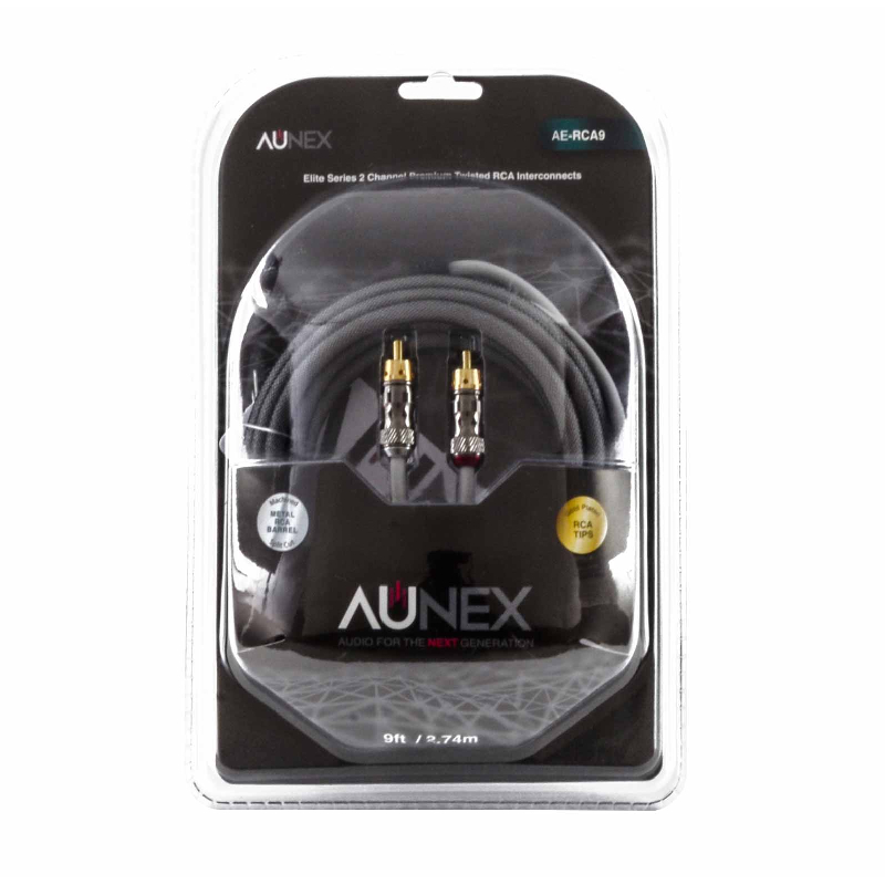 Aunex AE-RCA9 Audio Interconnects