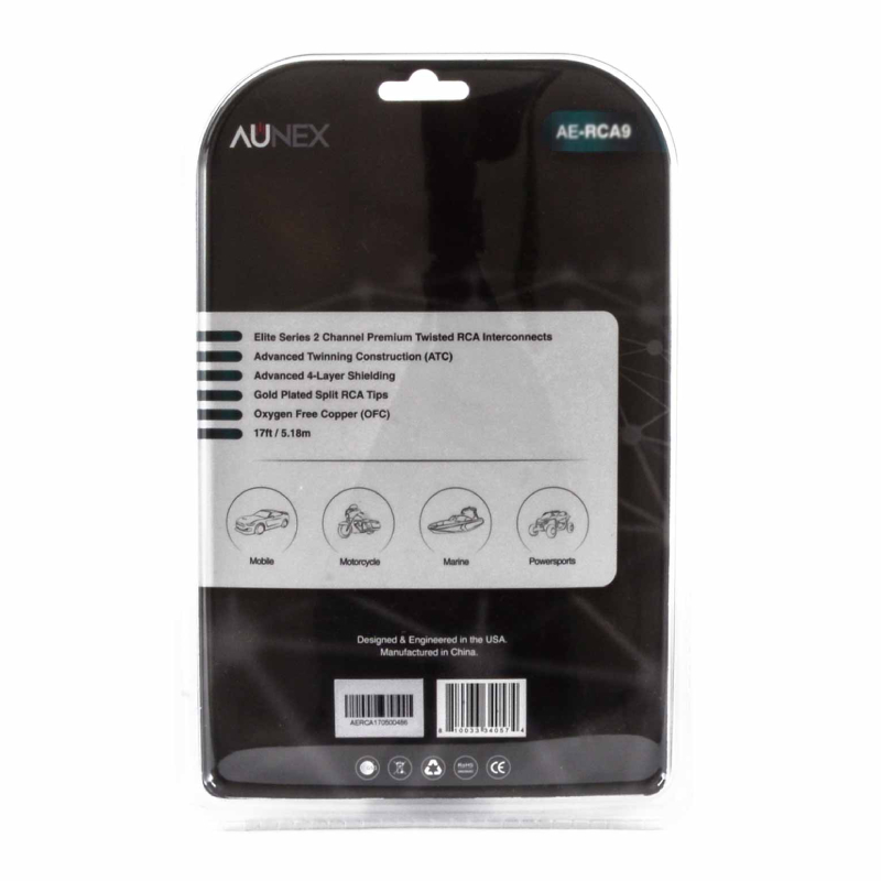 Aunex AE-RCA9 Audio Interconnects