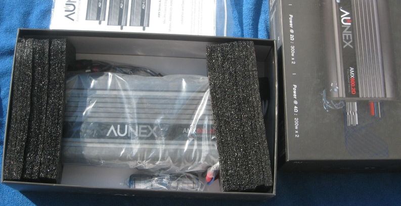 Aunex AMX600.2D 2 Channel Amplifiers