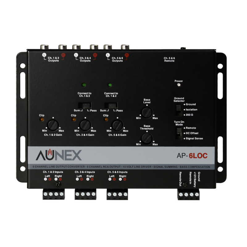 Aunex AP-6LOC Line Output Converters