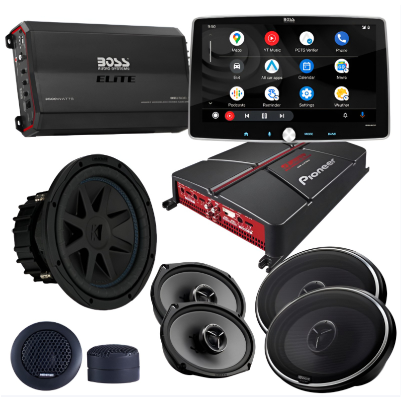 PCH Custom Audio BE9ACP Universal Audio Package-1 Full Car Audio Packages
