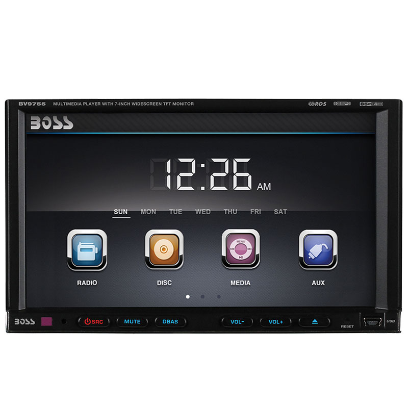 Boss Audio BV9755 Double DIN DVD Receivers