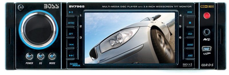 Boss Audio BV7965 In-Dash Video Receivers (With Screen)