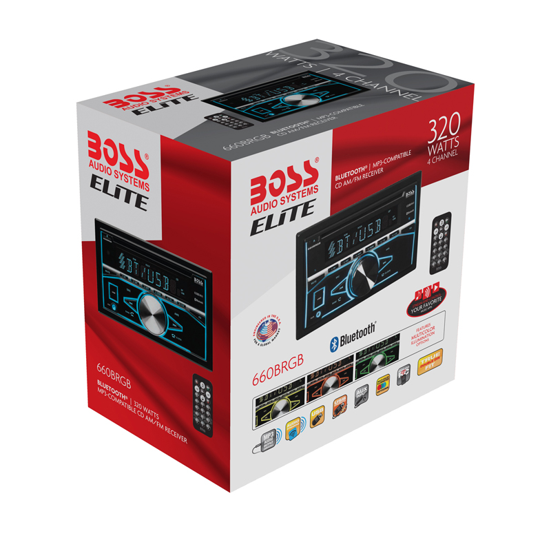 Boss Elite 660BRGB CD Receivers