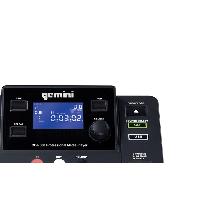 Gemini CDJ-300 Scratch Mixer