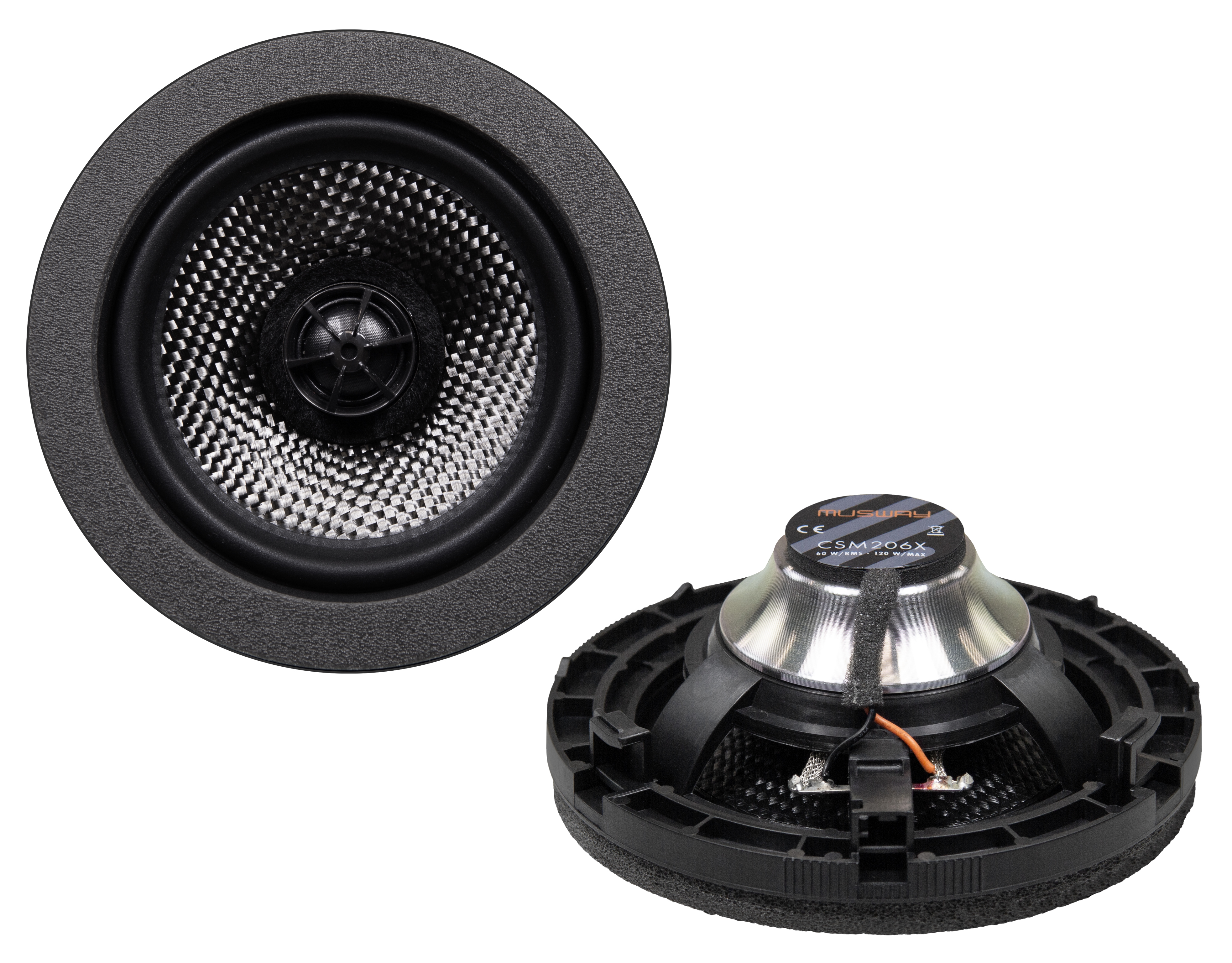 Musway CSM206X Full Range Car Speakers