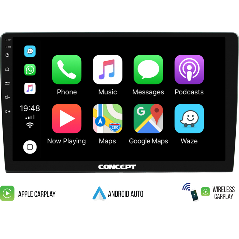Concept X80S Apple CarPlay Receivers