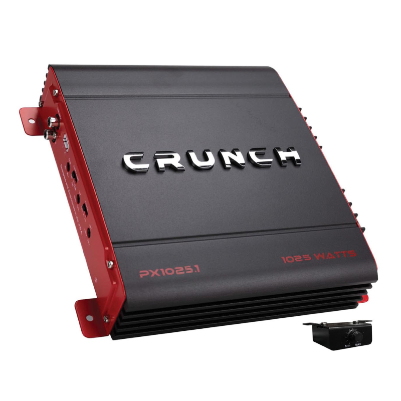 Crunch PX-1025.1 Mono Subwoofer Amplifiers