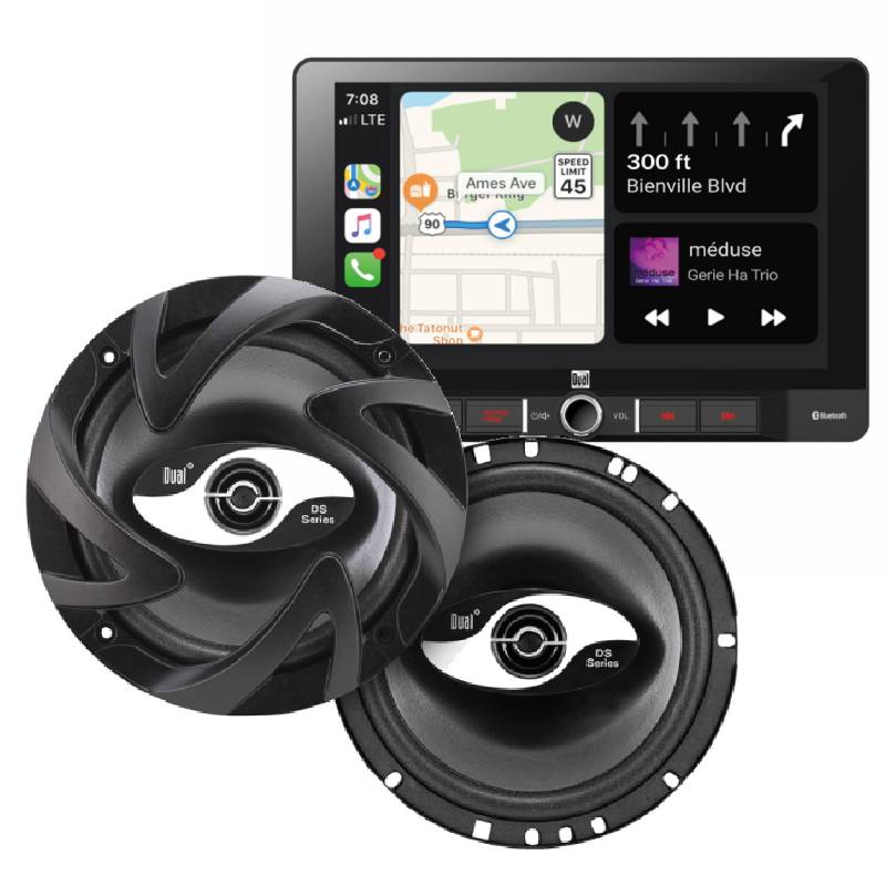 Dual DCPA901-Bundle2 Car Stereo Packages