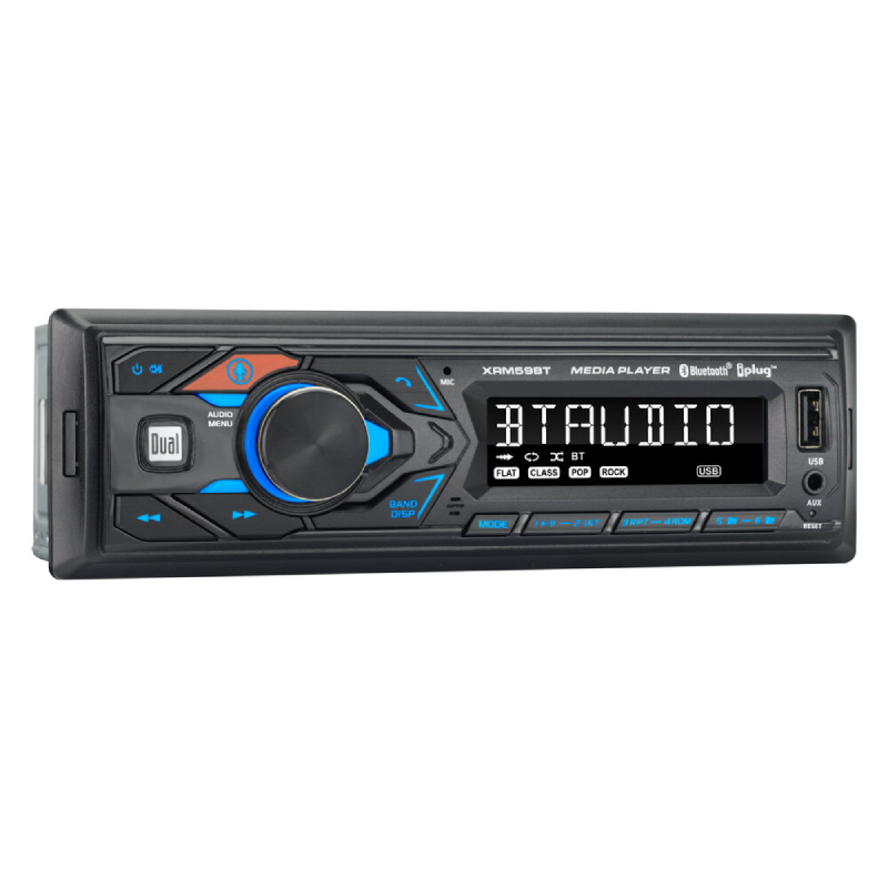 Dual XRM59BT-Bundle2 Car Stereo Packages