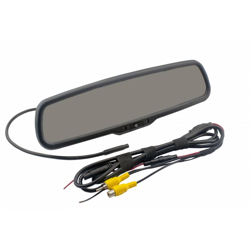 EchoMaster MM-4325 Rear View Mirror/Screen (with Backup camera)