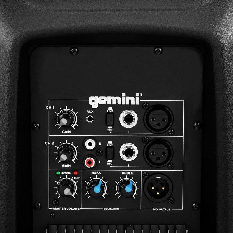 Gemini AS-2112P Portable Speakers