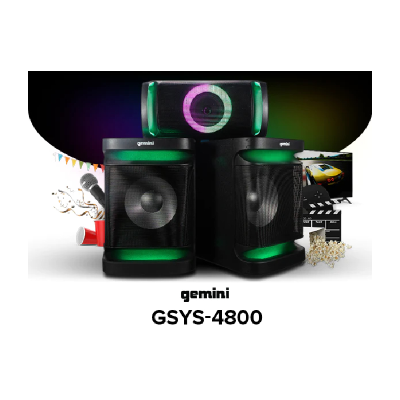 Gemini GSYS-4800 Home Theater Speakers