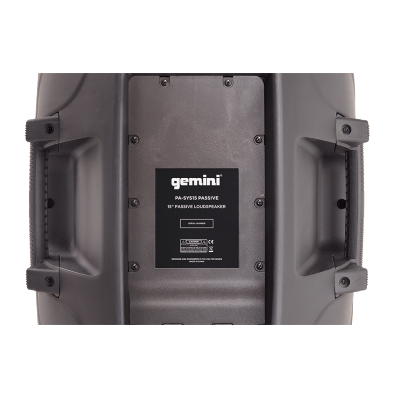 Gemini PA-SYS15 Loudspeakers