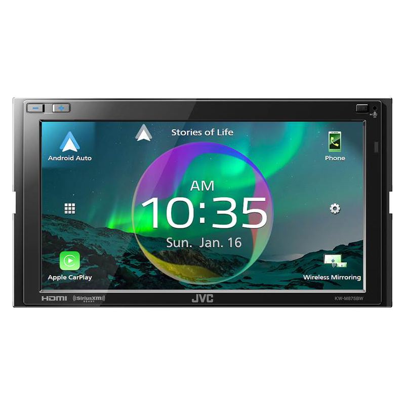 JVC KW-M875BW-Bundle2 Car Stereo Packages
