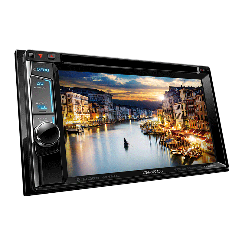 Kenwood Excelon DDX5902 In-Dash Video Receivers (With Screen)