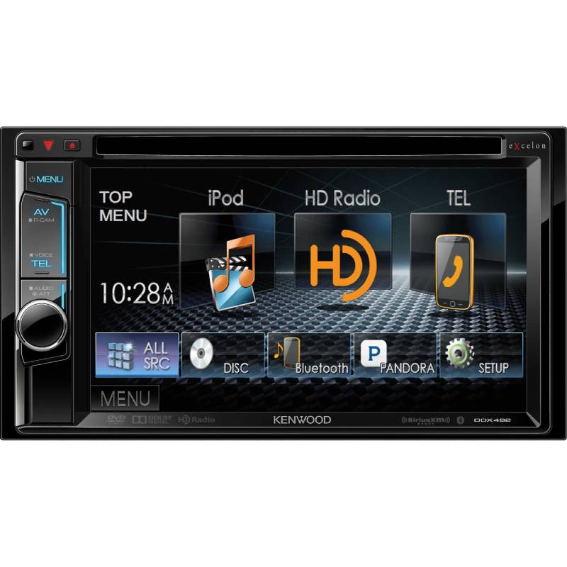 Kenwood Excelon DDX492 In-Dash Video Receivers (With Screen)