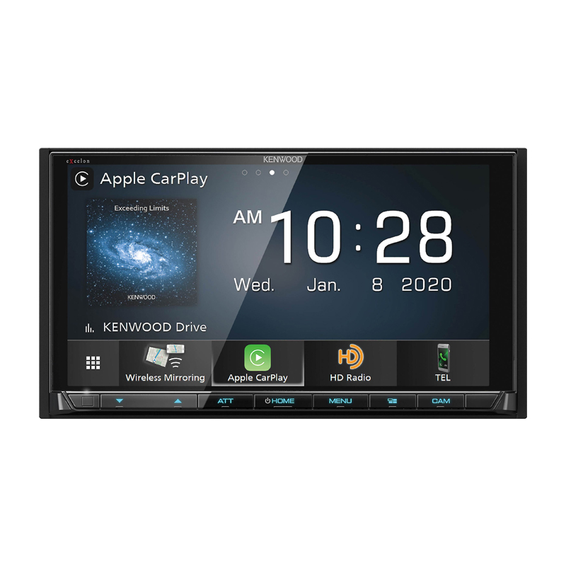 Kenwood Excelon DMX957XR Apple CarPlay Receivers