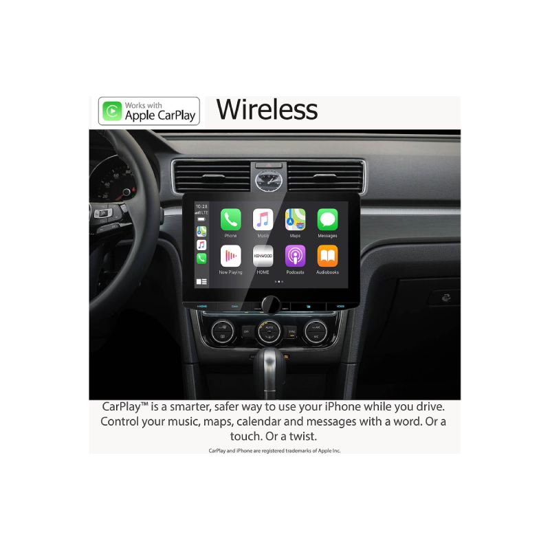 Kenwood DMX1037S Apple CarPlay Receivers