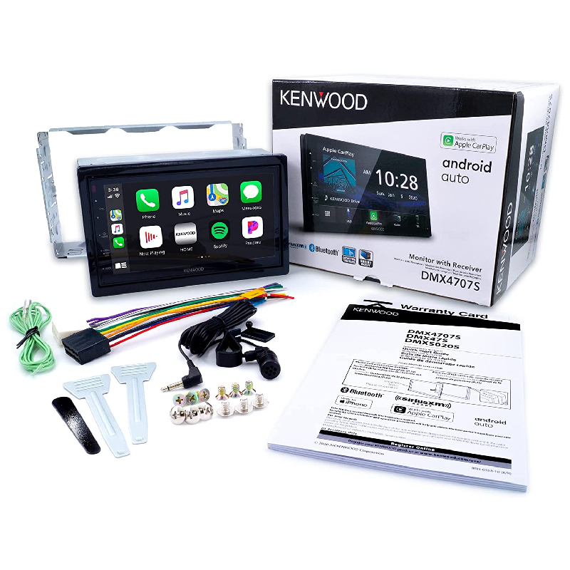 Kenwood DMX4707S-Bundle11 Car Stereo Packages
