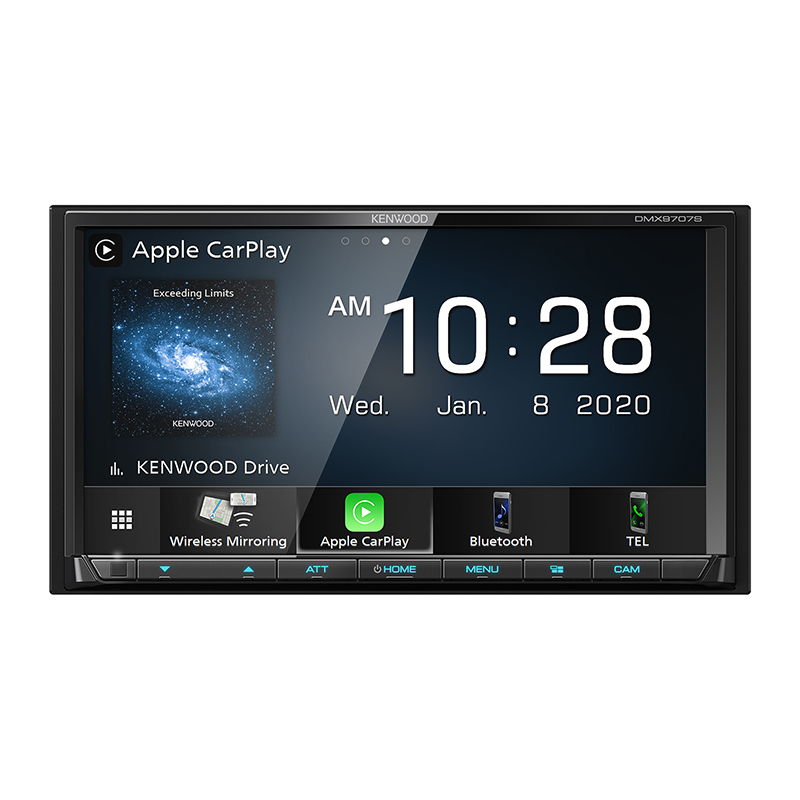 Kenwood DMX9707S Apple CarPlay Receivers