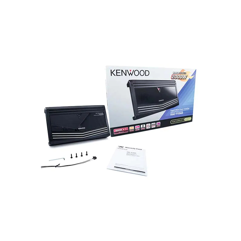 Kenwood KAC-9106D Mono Subwoofer Amplifiers