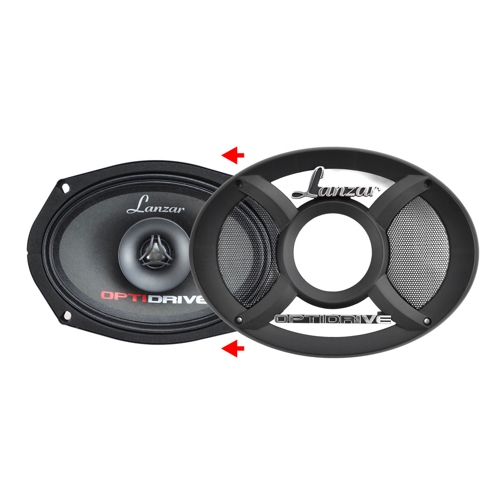 Lanzar OPTI2694 Full Range Car Speakers