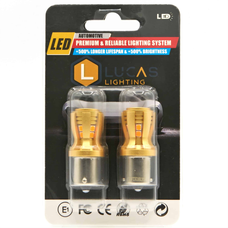 Lucas Lighting L-1156-BA15S-W Dash Bulbs