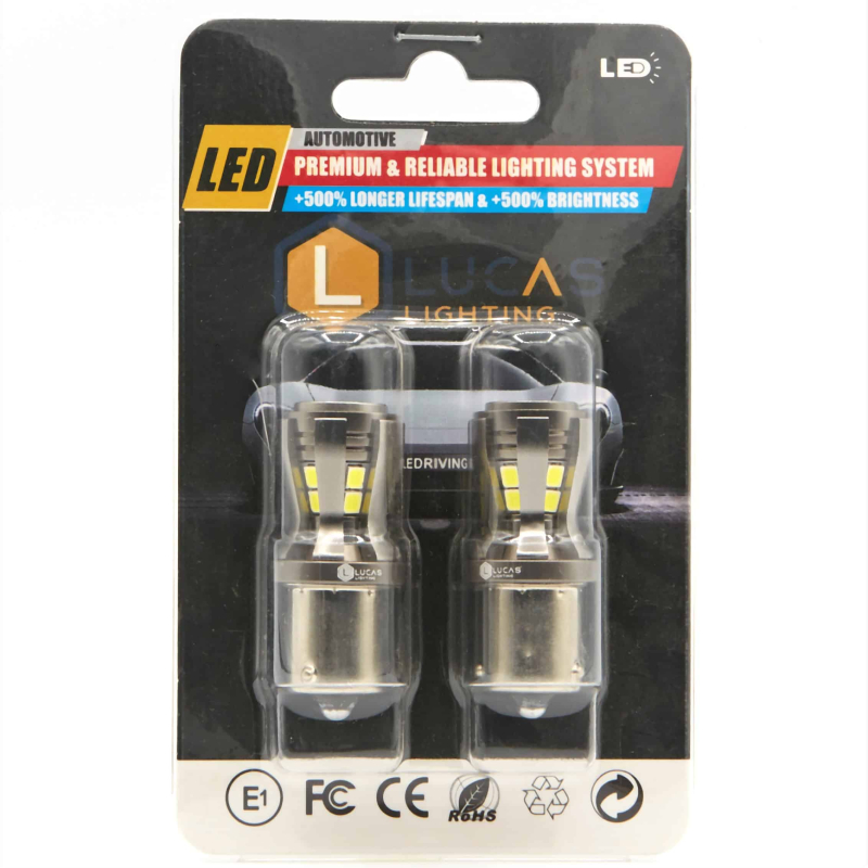Lucas Lighting L-1156-BAU15-W Dash Bulbs