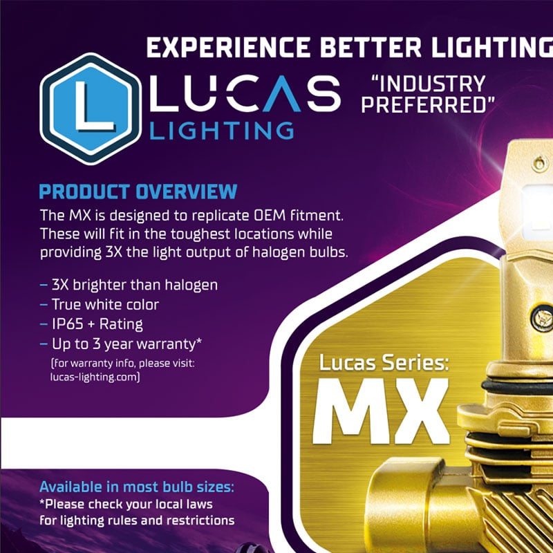 Lucas Lighting MX-9007 LED Lights