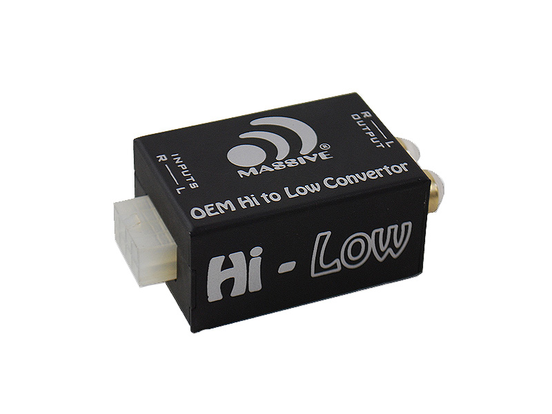 Massive Audio HI-LOW Line Output Converters