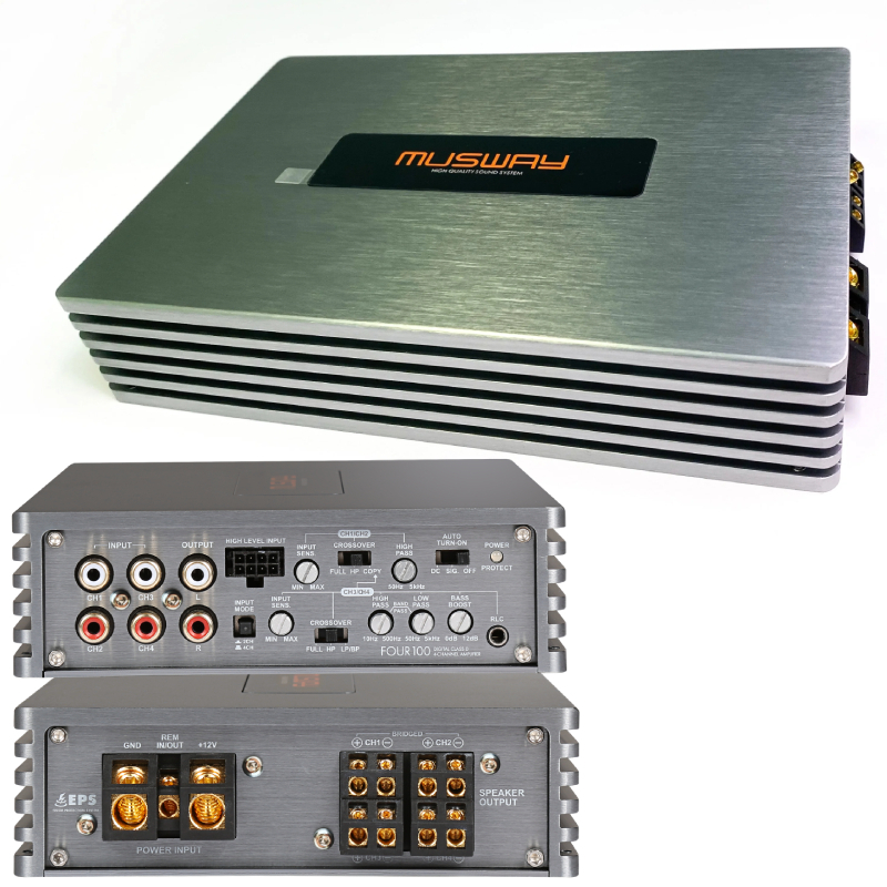 Musway FOUR.100 4 Channel Amplifiers