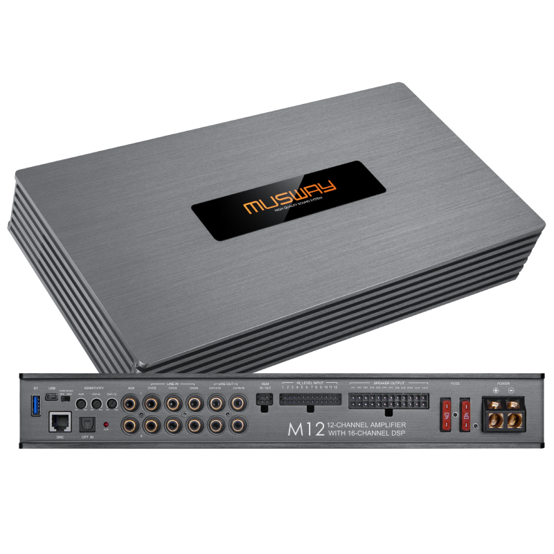 Musway M12 6 Channel or More Amplifiers