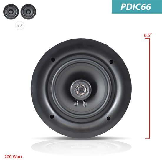 Pyle PDIC66 Home Theater Speakers
