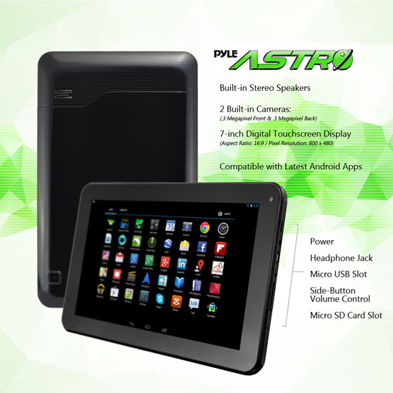 Pyle PTBL73BCD Tablet Computers