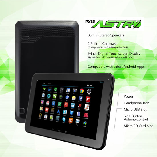 Pyle PTBL93BCD Tablet Computers