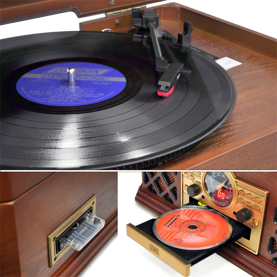 Pyle PTCD4BT Record Players & Turntables