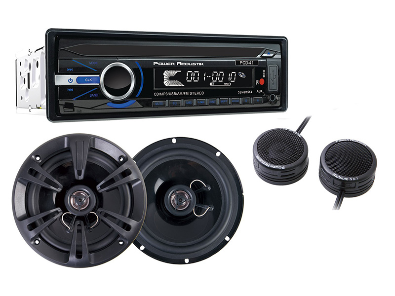 Power Acoustik PCD-4165B Car Stereo Packages