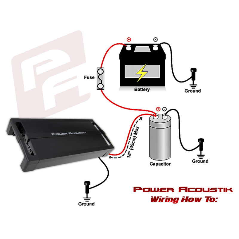 Power Acoustik PCX-30F Capacitors
