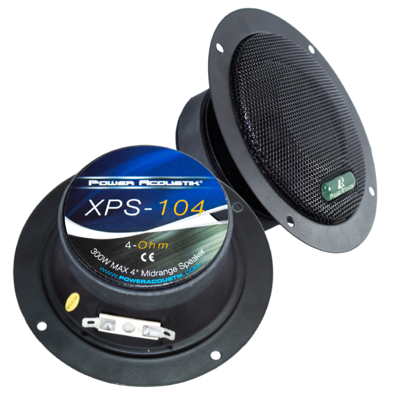 Power Acoustik XPS-104 Midbass Drivers