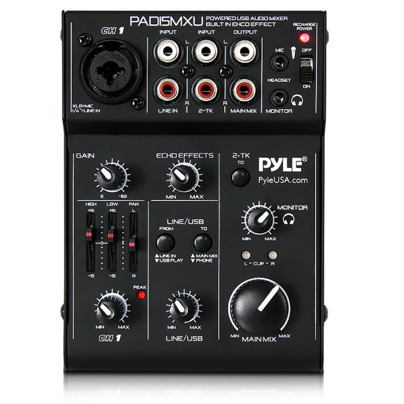 Pyle PAD15MXU DJ Mixers