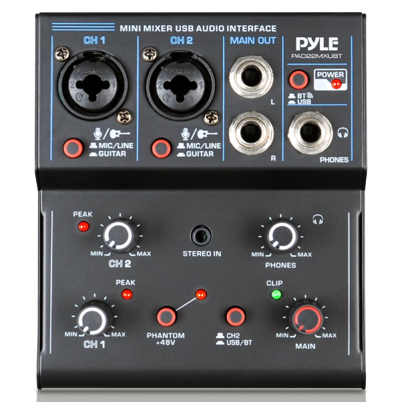 Pyle Pro PAD22MXUBT DJ Mixers