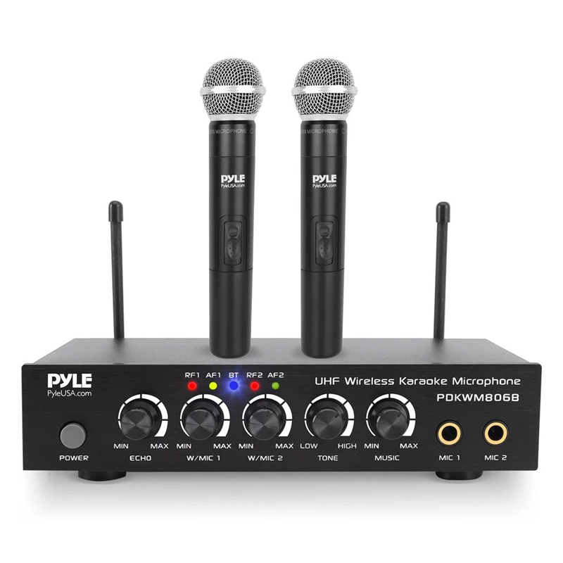 Pyle PDKWM806B Wireless Microphones