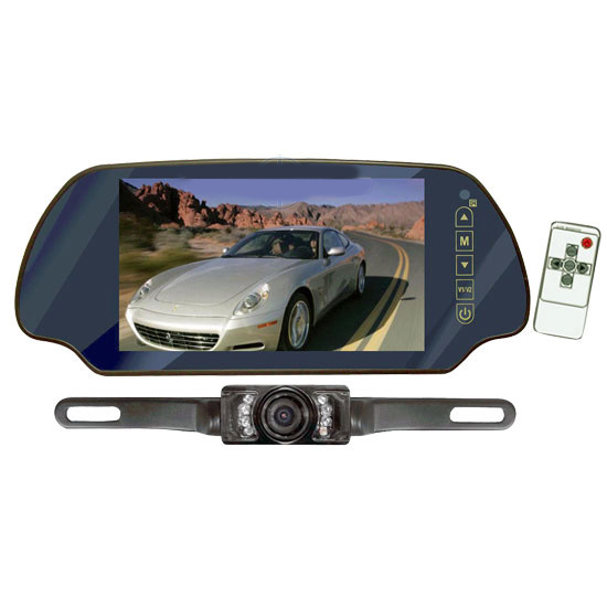 Pyle PLCM7200 Rear View Mirror/Screen (with Backup camera)