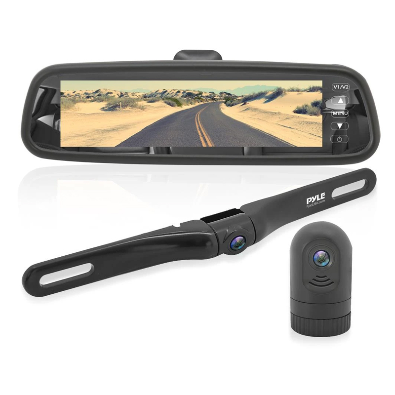Pyle PLCMDVR77 Rear View Mirror/Screen (with Backup camera)