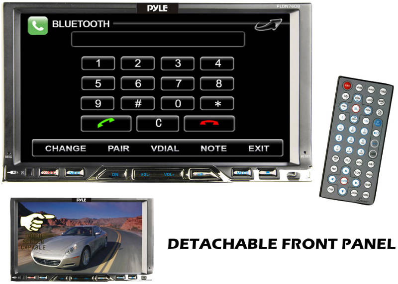 Pyle PLDN76DB In-Dash Video Receivers (With Screen)