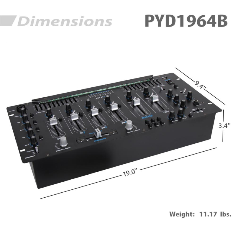Pyle Pro PYD1964B.5 DJ Controllers