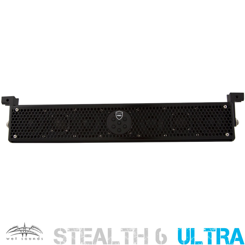 Wet Sounds STEALTH-6 ULTRA-HD-B Sound Bars