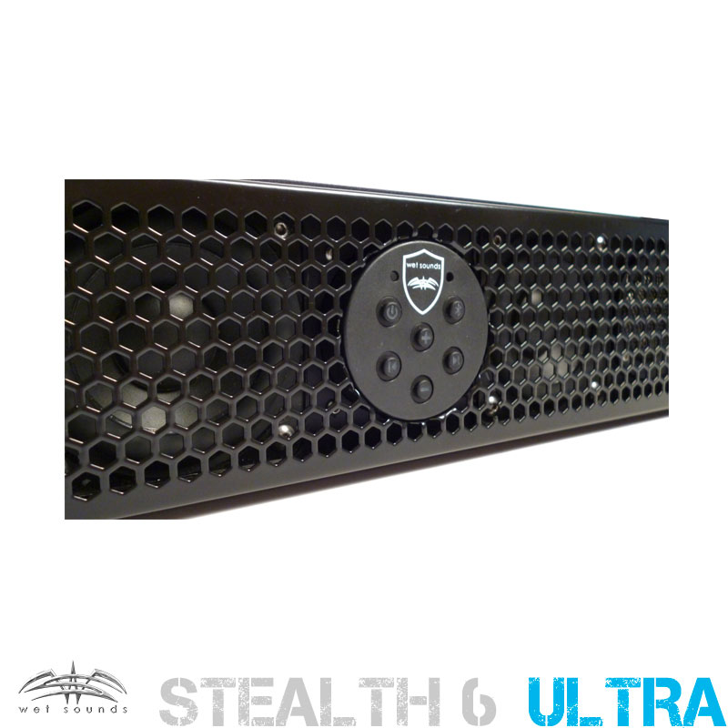 Wet Sounds STEALTH-6 ULTRA-HD-B Sound Bars