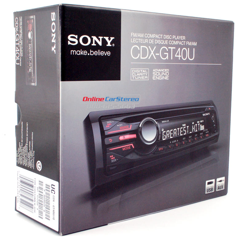 Sony CDX-GT40U Car CD Players